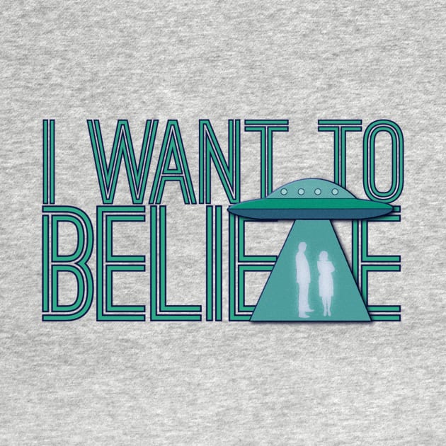 X-Files I Want To Believe by octoberaine